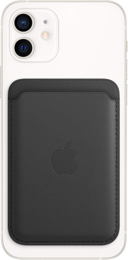 Compatible with MagSafe magnetic card holder for all iPhone models,Leather magnetic SIM card holder