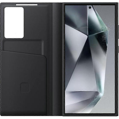 Replacement  Galaxy S24 Ultra Smart View Wallet Case, Black SZRH