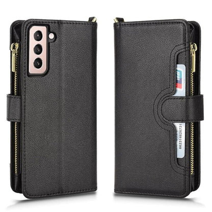 Compatible Case for Samsung Galaxy S21 5G, Magnetic Wallet, Premium Leather, Card Holder, Protective Case with Cover