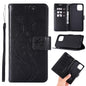 Compatible with iPhone, iPhone 12 / 12 Pro - Floral Case - Black Black Black