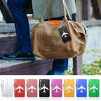 pcs Luggage Tags, Suitcase Tags, Luggage Labels Tags Aluminum Metal with Name ID Address Card