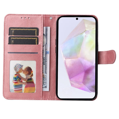 Compatible with Samsung A56 5G Compatible PU Leather Wallet Case - More Colors Pink