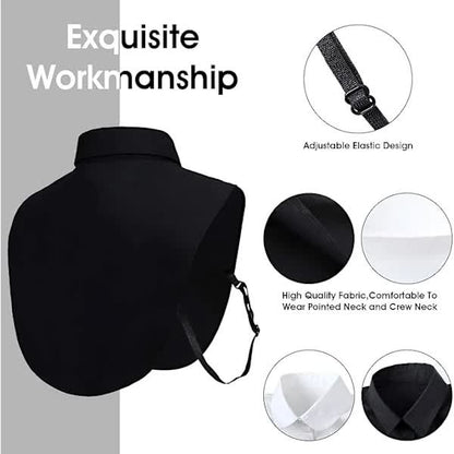 pcs Detachable collars, black and white
