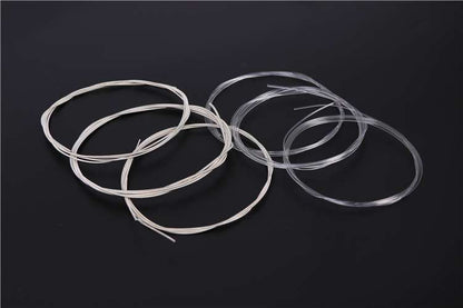 Nylon Strings Set for Musical Instruments, Transparent