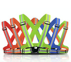 Reflective Harness Vest 2-Pack, Durable & Practical, Random Style