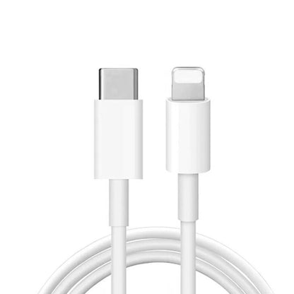20W Fast Charger with 2m USB-C Cable, White, Compatible with iPhone
