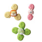 3-pack Baby Spinning Toy with Suction Cup, Green Yellow Pink, Educational Toys