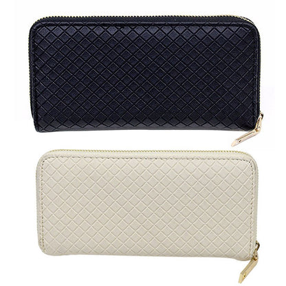 Square Wallet, Black White