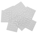 10 pcs mending fabric silk sheets