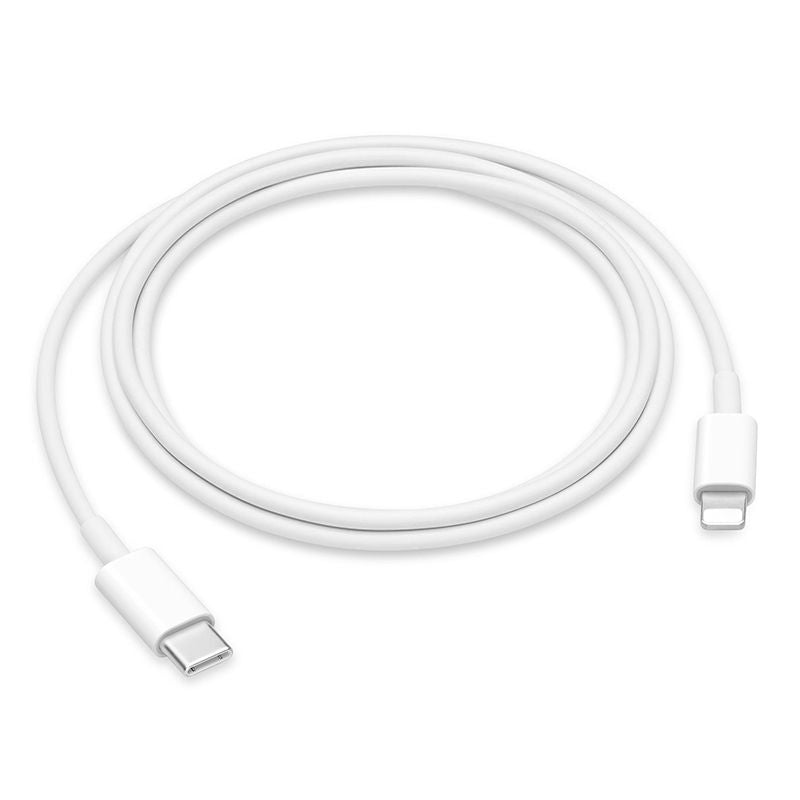 2pcs Fast Charger with USB-C to Lightning Adapter 20W, 2m Cable White