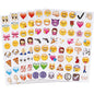 912pcs Emoji Stickers, MultiColor