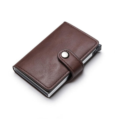 RFID NFC Card Holder Wallet, 5 Cards, Black