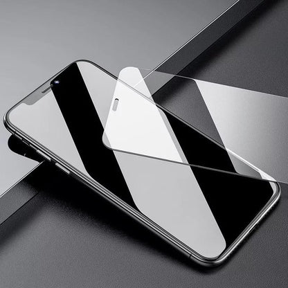 2pcs Tempered Glass Screen Protector for iPhone 12 12 Pro, Transparent