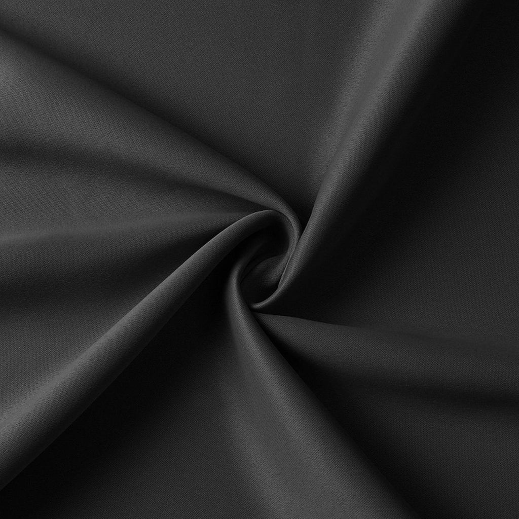 1 Piece Navy Blue Blackout Curtain Panel With Grommets, Thermal Insulated Light Blocking Window Drapes For Bedroom Office, 100 x 250 cm