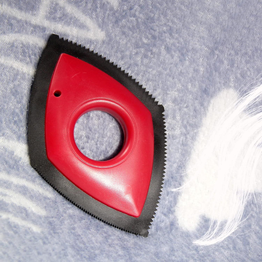 Pet Hair Remover Four Cleaning Modes Red for Carpets and Sofas