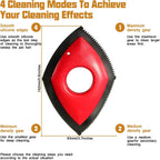 Pet Hair Remover Four Cleaning Modes Red for Carpets and Sofas