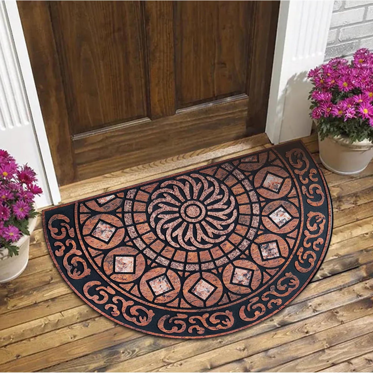 Half Round Outdoor Door Mat