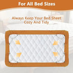 4 Pack Adjustable Sheet Straps with L Clips