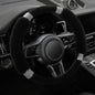 Rhinestone Fluffy Steering Wheel Cover - Comfortable Non-Slip Luxury Faux Wool, Universal Fit for 14.5" to 15" Steering Wheels