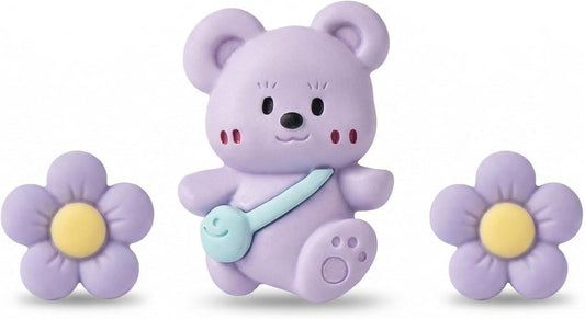 3Pcs Cute Bear Car Air Freshener Vent Clips, Aromatherapy Car Decor for Girls