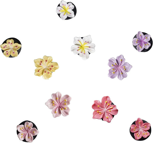 10 PCS Flower Car Air Freshener Vent Clips, Cute Pink Car Interior Decor Accessories, Aromatherapy Car Vent Clips for Women, Universal Car Air Outlet Decoration