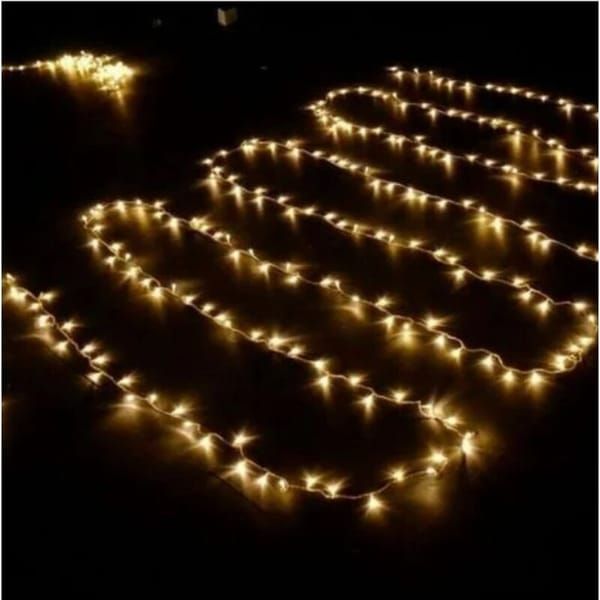 50m fairy lights,400 led string lights,8 lighting modes fairy lights,warm white fairy lights,wedding carnival decor lights