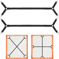 Bed Sheet Holder Straps, 2Pcs Elastic Adjustable Bed Sheet Grippers,Fitted Sheet Holder Keep Sheets in Place, Enhance Sleep Experience, Black
