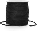 Natural Jute Twine, 3MM 328 Feet Thick Garden Twine String, Black Heavy Duty Hemp Rope String for Gift Wrapping, DIY Arts & Crafts, Climbing Plants, Home Decor