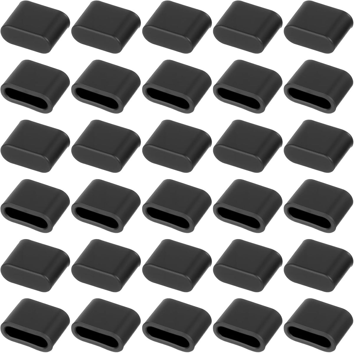 30 Pcs USB C Anti Dust Cover Plugs, Type C Cover Cap USB Port Covers USB Port Protection Caps Anti Dust Plug Charging Ports Covers Protectors for Any Type C Charging Male Ports