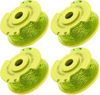 4 Pack Weed Wacker String Replacement Compatible with Ryobi One Plus+, 0.080‘’ String Trimmer Refill AC80RL3, Twisted Weed Eater String Compatible with Ryobi 18V, 24V, 40V Cordless Trimmers
