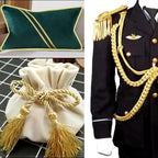 White Twine String and Gold Rope