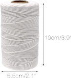 White Twine String and Red Green and White Bakers Twine String