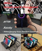 Magnetic Charging Tips (iPoTips) 7pack,just Magnetic tip (iProduct Tips),Without USB Cables& Non-Data,Compatibility for iOS-SmartSeries