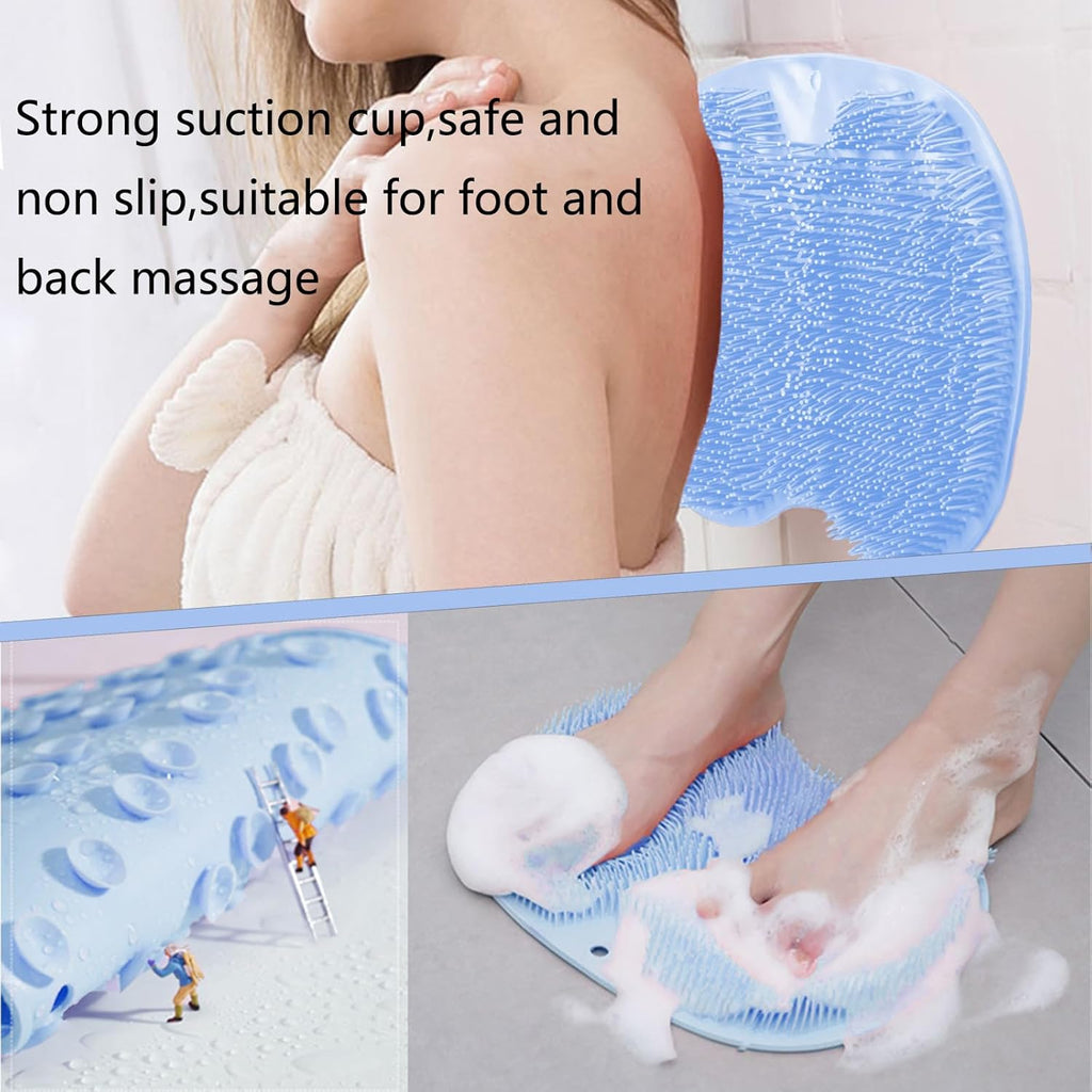 Non-Slip Bath Mat with Suction Cups Multifunctional Shower Mat for Bathroom Safety and Comfort