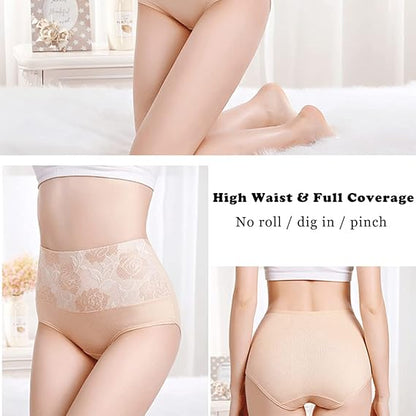 Women's 5-Pack L Size Multi-Colour Leakproof Briefs Underwear