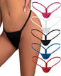 Women's Thong Underwear - 5 Pack - XL Size - Slim Waistband