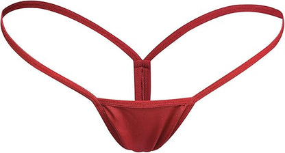 Women's Thong Underwear - 5 Pack - XL Size - Slim Waistband