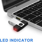 16GB 3 Pack USB Flash Drive 16GB USB Stick Bulk USB Drive 2.0 USB Key USB Thumb Drive Flash Drives 16gb Memory Stick for Computer (Black,3 pcs)