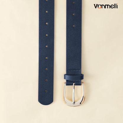 Women Leather Belt for Pants Jeans Dresses Ladies Belts with Fashion Gold Silver Buckle
