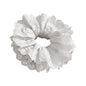 White Scrunchie, Extra Large Lace Scrunchies for Women, 7 Inch Oversized Scrunchie, Satin Big Scrunchies White Hair Ties for Women Girls Thick Thin Hair