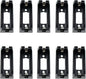 10pcs Black Battery Holder Case Box Clip for CR123 CR123A Lithium Battery