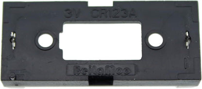 10pcs Black Battery Holder Case Box Clip for CR123 CR123A Lithium Battery