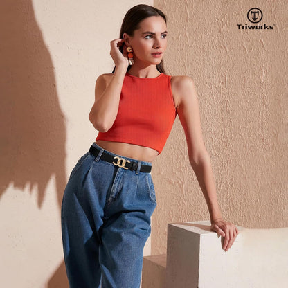 3 Pack Women's Belts for Jeans Pants Fashion Waist Belts for Ladies Leather Belts
