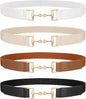Belts for Women Adjtable Skinny Elastic Belt for Dresses