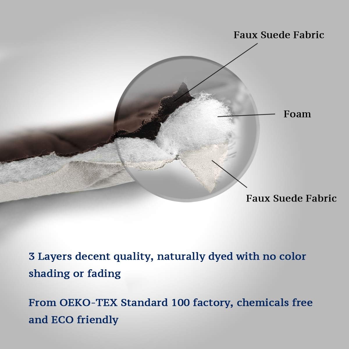 Reversible Quilted Recliner Covers Recliner Chair Cover Water Resistant Furniture Protector Washable Couch Cover with Elastic Straps for Kids, Pets (Recliner, Brown/Beige)