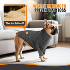 Recovery Suit for Dogs After Surgery Female Male Dog Onesie Neuter Spay Body Suit with Sleeve for Small Medium Large Dogs, Pet Pajama Clothes Anti Licking Surgical Wound Cone Alternative Black