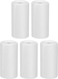 Thermal printing paper refill 5.7*3.0 CM for kids' instant cameras, width 5.7 cm, white, inkless (5 rolls) white