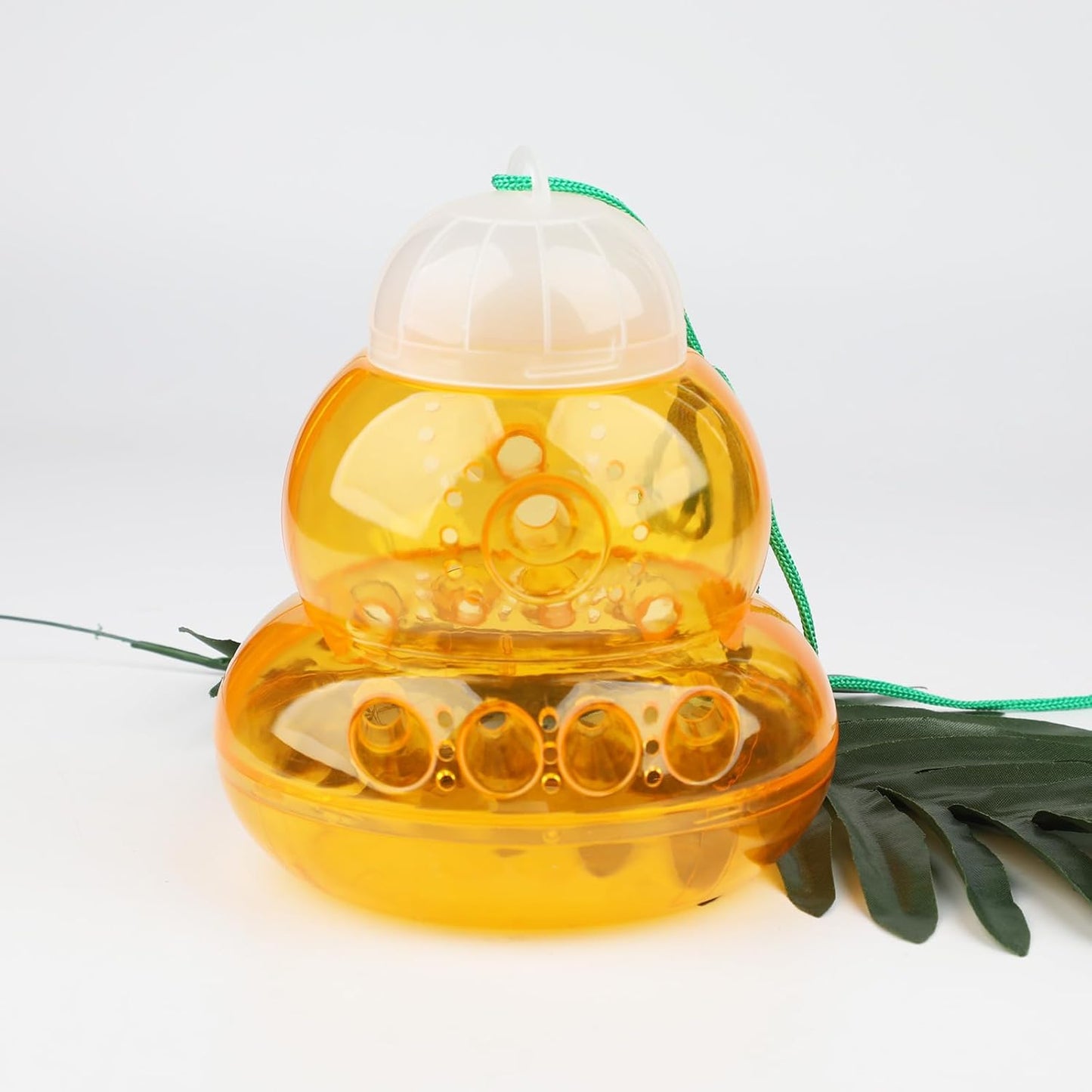 2 Pack Wasp Trap Hornets, Yellow Jackets Wasp Repellent, Hornet Trap, Bee Traps Wasps, Wasp Traps for Outdoors, Effective and Reusable, Safe and Natural, No Bottom Seam
