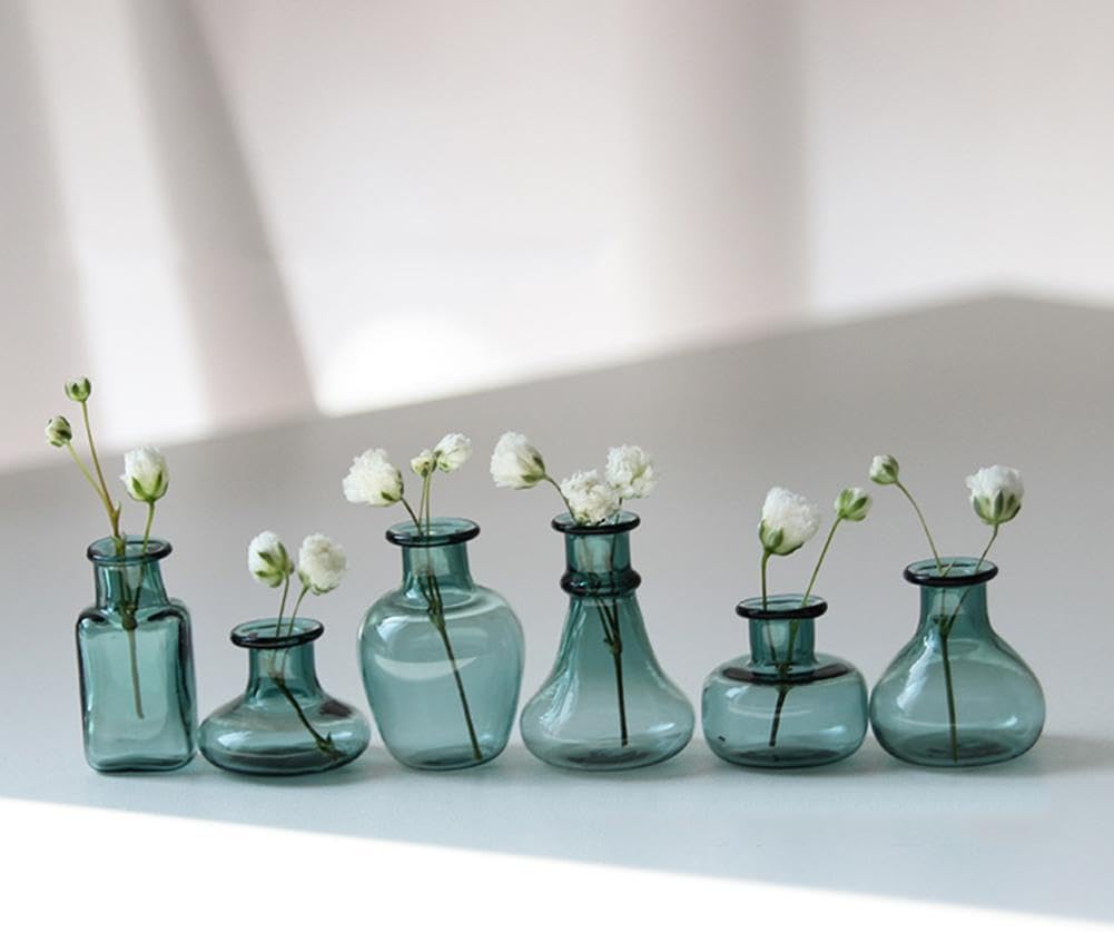 Tiny Vase for Cat Whisker, Cat Whisker Jar Holder, Miniature Flower Vase, Cat Whisker Storage Collection, Miniature Glass Vase Ornaments, Cat Memorial Gifts for Cat Lovers