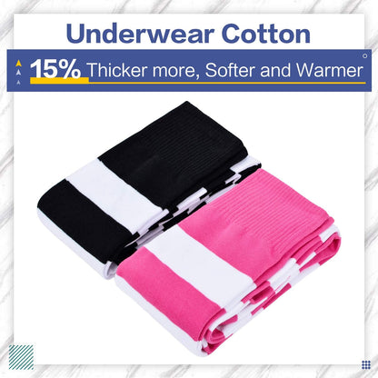 Extra Long Cotton Stripe Thigh High Socks Over the Knee High Socks